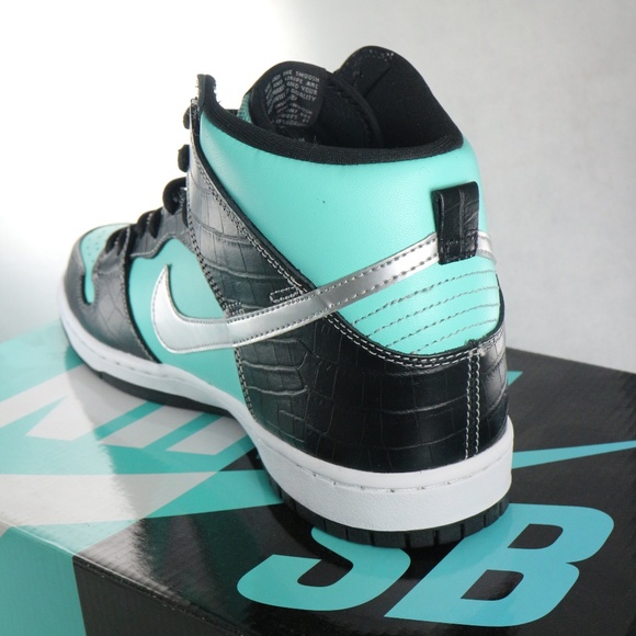 SOLD! DIAMOND SUPPLY NIKE Dunk High Prm SB Tiffany - Picture 6 of 8